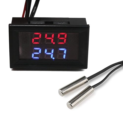 DC 4-28V Thermometer Digital Temperature Sensor NTC Metal Probe