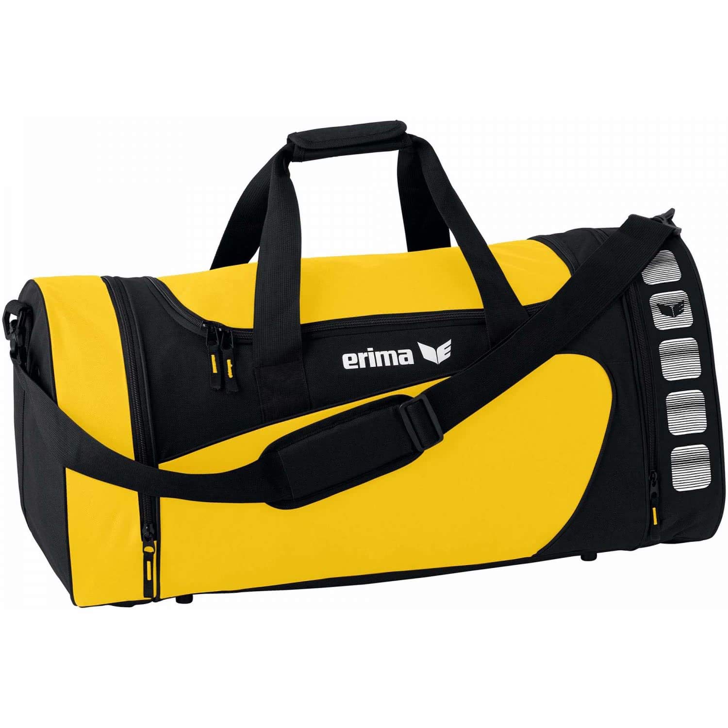 Erima Sports Bag - Yellow/Black, Small