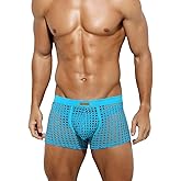 Arjen Kroos Mens Boxer Briefs Breathable Hot Mesh Underwear