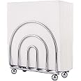 Paper Napkin Holder Tissue Dispenser for Kitchen Countertops, Dining Table, Picnic Table, Indoor & Outdoor Use, Chrome Finish