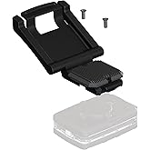 Guardian Angel Flashlight Strap & Epaulet Clip Mount Accessory โ Magnetic Mount with Screw-in Feature โ Securely Snaps Around Straps & Epaulets โ for Uniform Epaulets, Shoulder Straps, Dog Collars