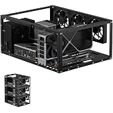 PC Test Bench,Open Air PC Case,Open Frame Computer Chassis, DIY Stackable Techbench Server Rack Mount PC Case for ATX MATX ETAX X79 X99 X10DRL-I X12DPI-N6 Micro ATX Motherboards