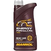 MANNOL 7913 Energy Formula PD 5W-40 Engine Oil, Synthetic, Gasoline, 1L | 7913 Fully Synthetic Motor Oil for Diesel and Gasoline Engines, Professional Grade Formula, For All Engines, Easy to Use