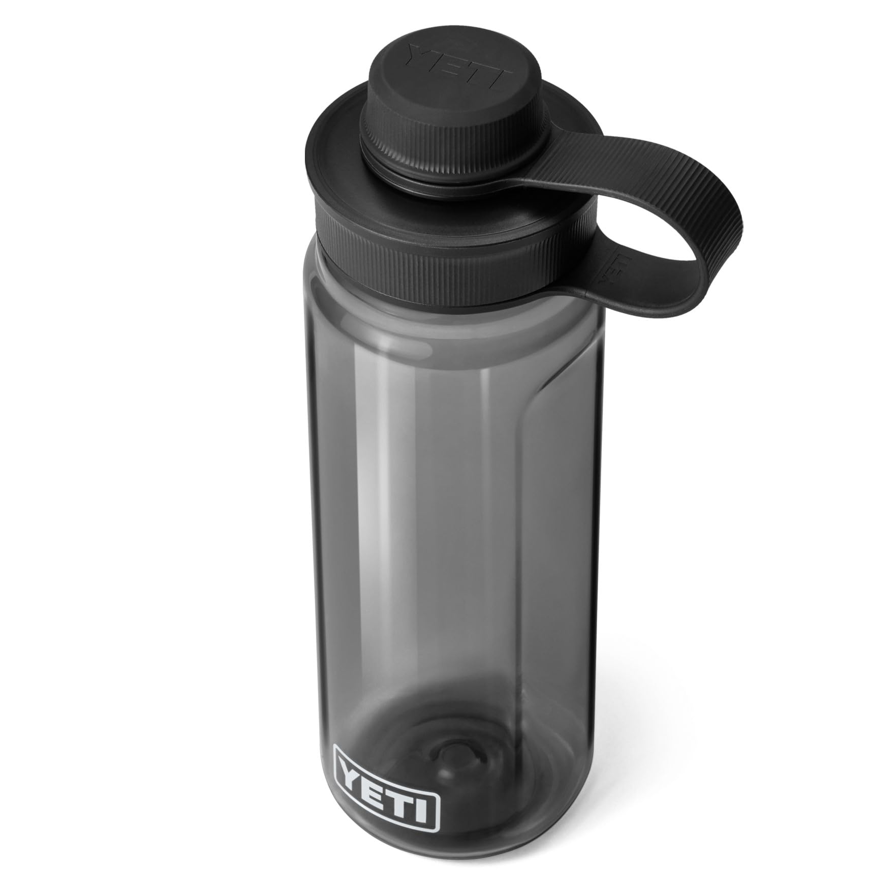 YETI Yonder Water Bottle with Leakproof Tether Cap, Lightweight and BPA-Free, Charcoal, 25 oz (750 ml)