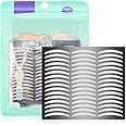 Invisible Double Eyelid Tapes Stickers, 328Pcs/164Pairs Slim Natural One Side Sticky, Instant Eyelid Lift Without Surgery, Perfect for Hooded, Droopy, Uneven, or Mono-eyelids