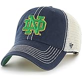 47 NCAA Trawler Primary Logo Team Color Mesh Trucker Clean Up Adjustable Hat, Adult One Size Fits All