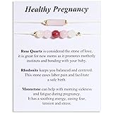 QqzsJewls Healthy Pregnancy Crystal Bracelet Gifts