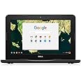 Dell Chromebook 11-3180 Intel Celeron N3060 X2 1.6GHz 4GB 32GB, Black (Renewed)