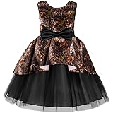 camouflage flower girl dresses