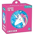 Mudpuppy Unicorn – Wooden Yo-Yo with Illustrations of Magical Unicorns for Children Ages 6 and Up