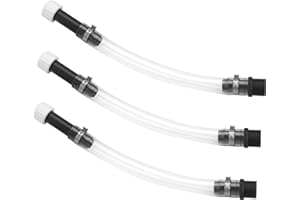 ZEXYVOR Racing Hose for VP Fuel Jug,Jegs Jugs, LC2 Jugs, 3/5/5.5 Gallon Jugs Replacement Gas Gan Hose Upgraded Filter Design(3PCS)