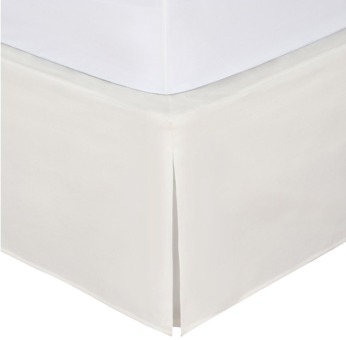 Photo 1 of Fancy Collection Easy Care Tailored Microfiber Bed Skirt Solid New (Full, Beige)