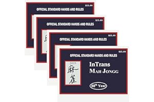 InTrans 2025 Mahjong Card Large Size- 4Pcs