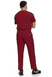 Hey Collection Men Stretch Scrubs Set V-Neck Scrub