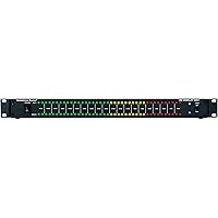 ADJ Products DB-DISPLAY-MKII DJ Mixer Decibel Display - 19 Inch Rack Mount - 2 Distinct Display Modes - Easy to Install - Sen