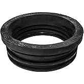 DEKS J-Tite Service Weight Soil Gasket - 4"", Black