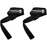Gymreapers Lifting Wrist Straps for Weightlifting, Bodybuilding, Powerlifting, Strength Training, & Deadlifts - Padded Neopre