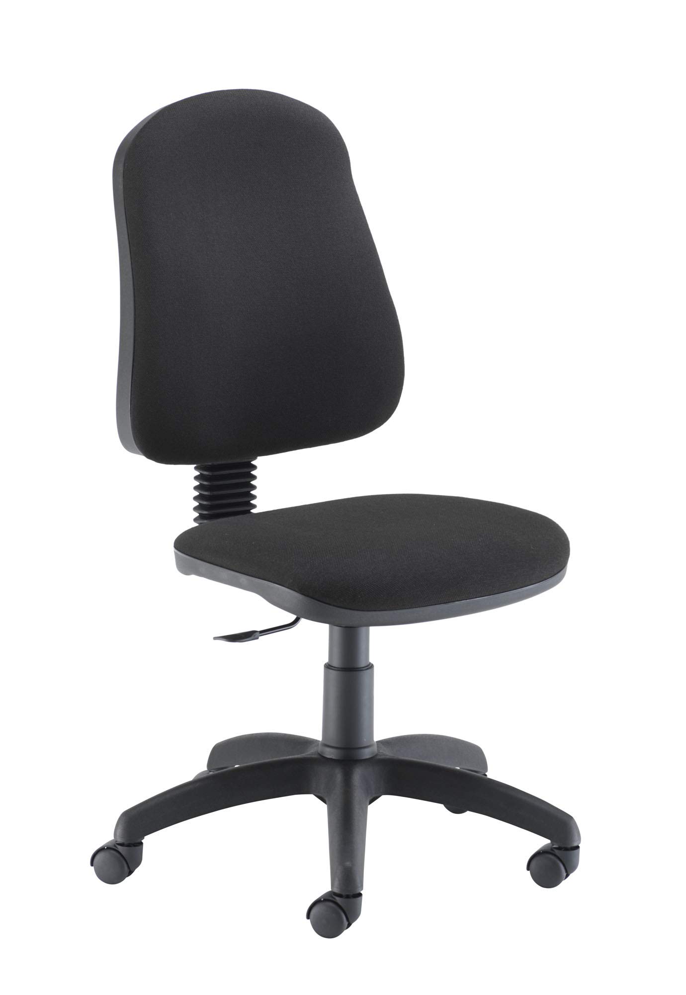 Office Hippo High Back Swivel Desk Chair, Ergonomic Home & Office Chair With Height Adjustable Seat & Backrest, Generous Seat For Extra Comfort, Daily Use Computer Chair - Black