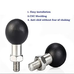 1 inch Ball Mount Threaded Bolt 1/4-20 Compatible