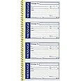 Adams Write 'N Stick Message Pad, 2-Part, Carbonless, Blue, 5-1/4" x 11", 200 Sets per Book (SC1153WS)