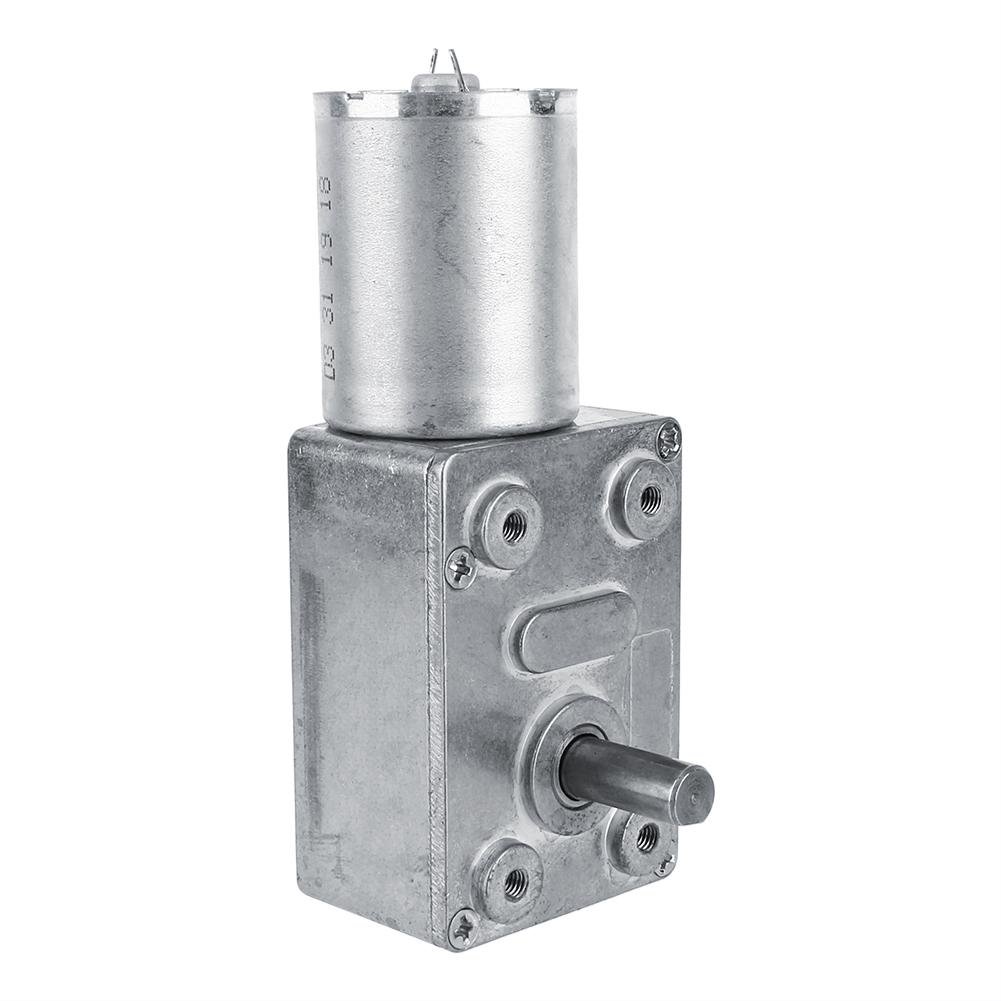 DC 12V Reduction Motor-DC 12V Reduction Motor 2RPM Reversible High Turbo Worm Geared Motor