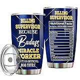 MONIZILUCKY Billing Supervisor Tumbler Stainless