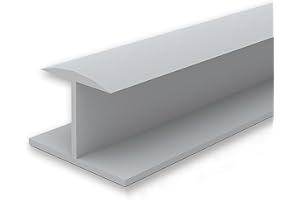 DLDIRECT Slatwall Panel Joiner H-Trim Piece 2 ft. (24 inches) - Slatwall Accessories for a Seamless Connection Between Panels - 2' (24-3/16")