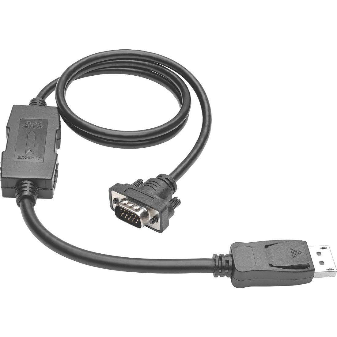 Tripp Lite DisplayPort 1.2 to VGA Active Adapter Cable (DP with Latches to HD15 M/M), 3.05 m (P581-010-VGA-V2)