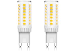 DUMILOO G9 LED Bulb Dimmable for W10709921 Whirlpool Microwave Oven, Warm White 3000K, Compatible with K-itchenaid Jenn-air Whirlpool Ma-ytag, 25W 40W Microwave Light Bulbs Replace for W10112515 (2 Pack)