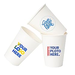 ECOEXTRA Custom Paper Cups, Personalized Disposable