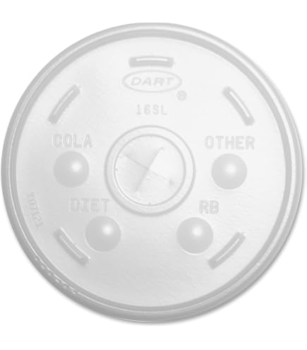 Solo Clear Lids With Straw Slot – Fits 16/18oz Cups 626TS0090 (25-200 Count)