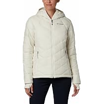 Columbia Women's Heavenly Hooded Jacket, Chalk, 1X : Amazon.ca: Clothing,  Shoes u0026 Accessories