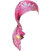 ORKSEA Chemo Headwear for Women Pre-Tied Head Scarf Headwraps Soft Turbans Cancer Hats Chemo Beanie Coverings Scarves