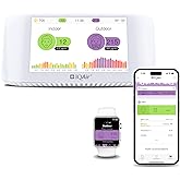 IQAir Air Quality Monitor Indoor, Swiss Design, Professional Grade, Detects PM2.5, CO2, AQI, Temperature, Humidity, Indoor Ai