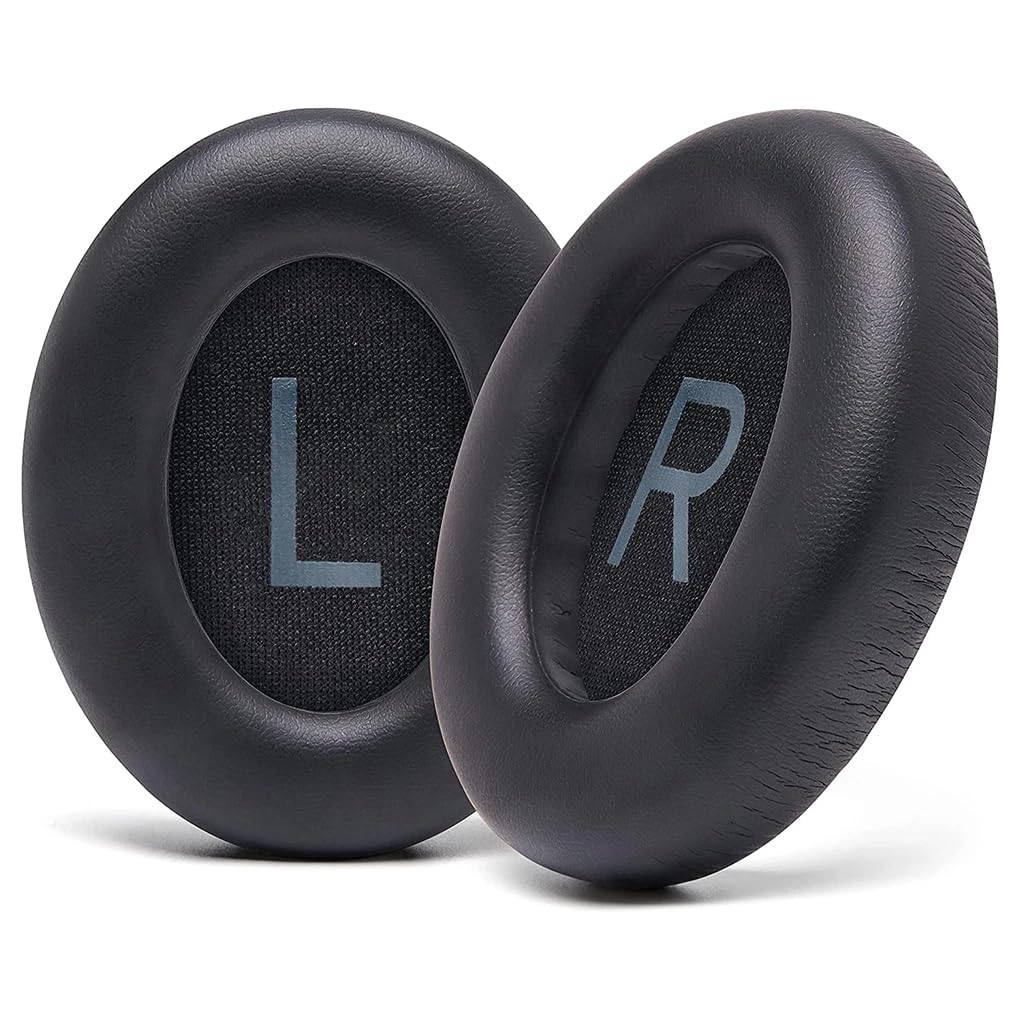 INF 1 Pair Replacement Ear Pads for Bose 700/NC700-9.8×8×2cm Protein Leather & Soft Foam Cushions, Noise Isolating Ear Cushions, Preserve Original Sound Quality for Headphones