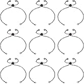 Spritewelry Adjustable Slider Bracelet for Jewelry Making Slider Extender Chains with Cubic Zirconia Ends for Women Valentine’s Gift Jewelry Making