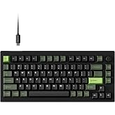 Keychron J8 HE 75% Wired Hall Effect Keyboard with 8000 Hz Polling Rate | Rapid Trigger Magnetic Switch Hot-Swappable, Custom RGB Backlight, Programmable Knob, Compatible with Mac Windows Linux