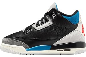 Jordan Kids' Retro Sneaker in Black/Chile Red/Neutral Grey