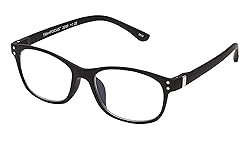 Tri Focus Optitek 2202 Black Round Reading Glasses, 1
