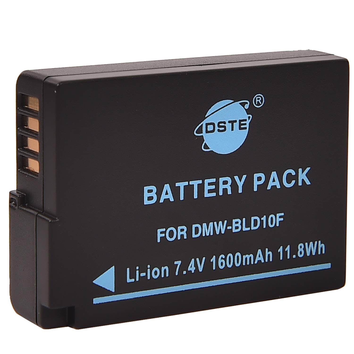 DSTE® DMW-BLD10E Li-ion Battery Compatible for Lumix DMC-G3 DMC-GF2 DMC-GX1 Camera as DMW-BLD10 DMW-BLD10PP DE-A93B