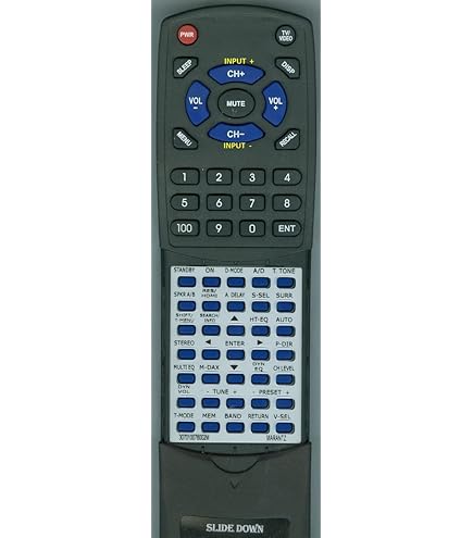 Vervangende afstandsbediening voor de Marantz GENERALMODELS
