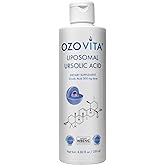 OZOVITA | Liposomal Ursolic Acid Supplement 300mg | Liquid Extract from Rosemary Leaf | Vegan, PEG-Free, Organic Ingredients | Anti-Inflammatory, Cellular Health, Glucose Support | 50 Servings