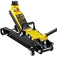 VEVOR Floor Jack, 2.5 Ton Low Profile Floor Jack Heavy-Duty Steel Racing, with Single Piston Lift Pump, Lifting Range 3.35"-1