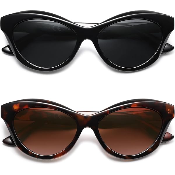 Brighton Tortoiseshell Cat Eye Sunglasses with Dark Lenses Brighton Women main image 3