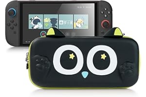 GeekShare Switch 2 Carrying Case, Hardshell Storage Bag with Game Card Slots, Portable Travel Case Compatible with Switch 2 (