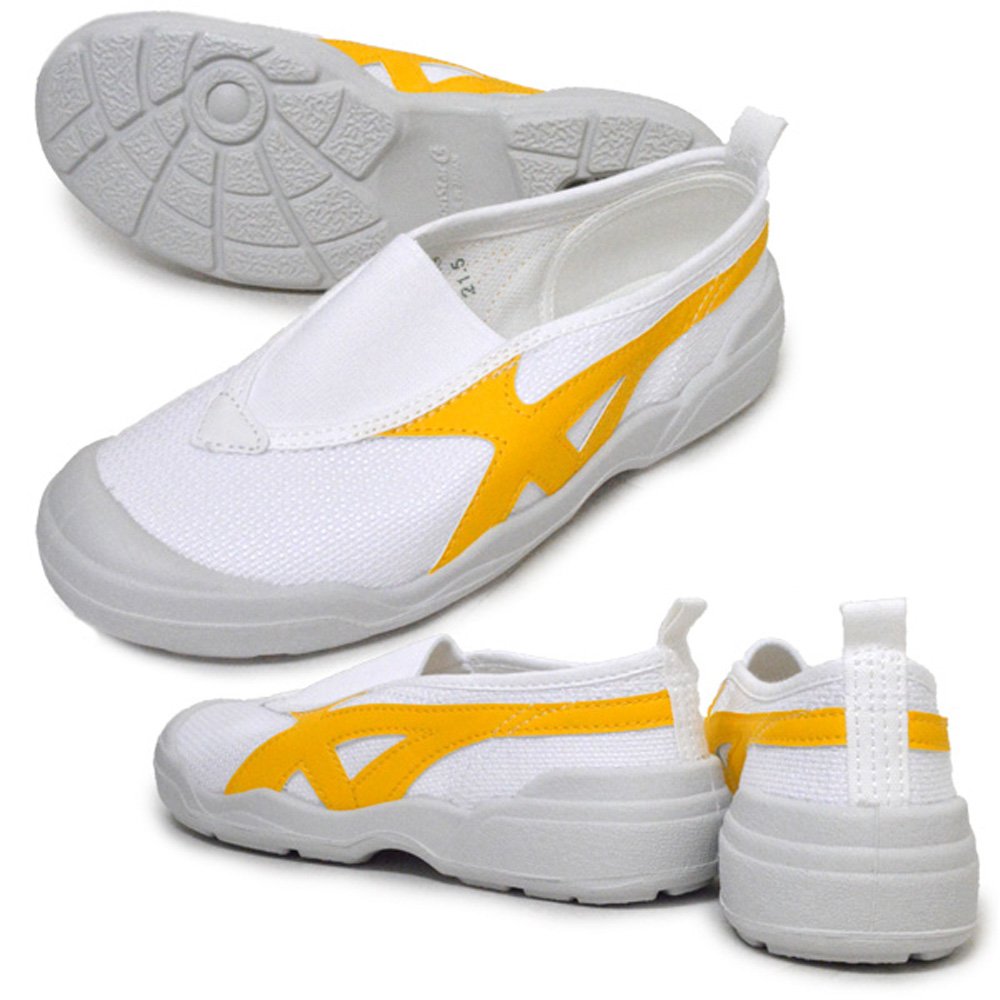 [ムーンスター] 上履き バイオLT01 日本製 三角ゴム 衝撃吸収 14cm~30cm 男子 女子 イエロー 26.0 cm 2E商品画像