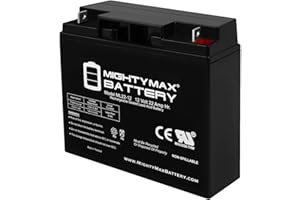 Mighty Max Battery Mighty Max Battery ML22-12 - 12 Volt 22 AH, Nut and Bolt (NB) Terminal, Rechargeable SLA AGM Battery