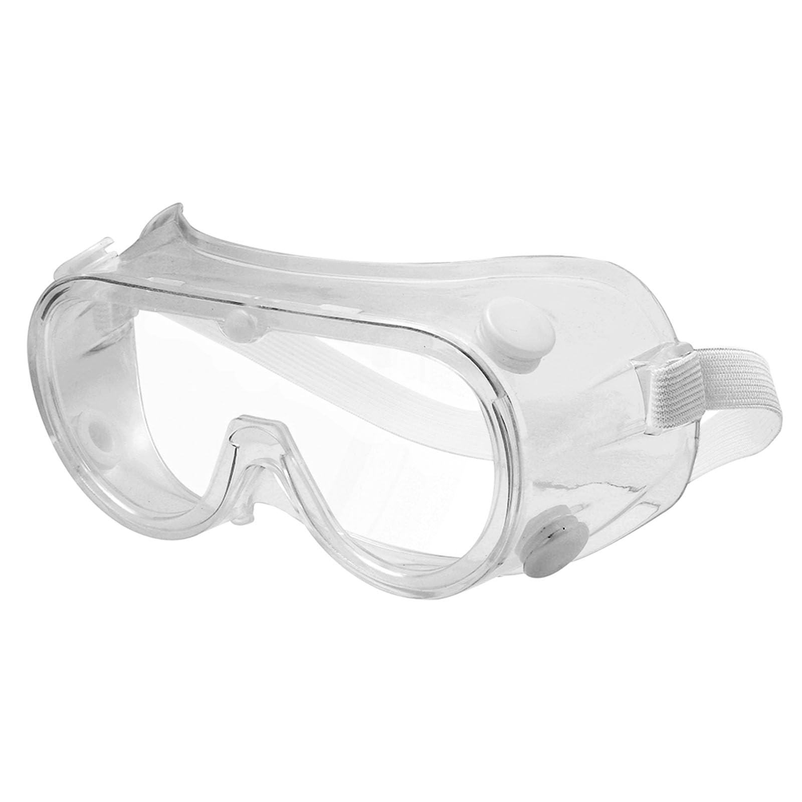 VASTMED 1 PC Anti Fog Safety Goggles Protective Safety Goggle with Clear Lens | Adjustable Chemical Splash Eye Protection Science Lab Goggles for Women Men - White