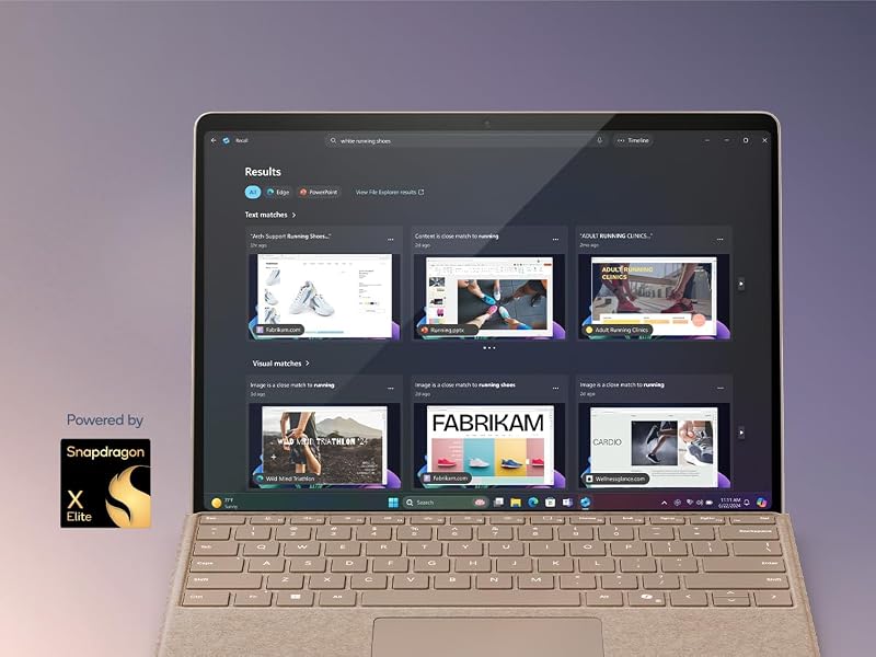 Surface Pro (Carregador Não Incluído) | Copilot+ PC | Ecrã OLED Tátil de 13" | Snapdragon® X Elite | 16GB RAM | SSD 512GB | Último Modelo, 11.ª Edição | Dune