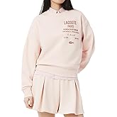 Lacoste womens Heritage Crew Neck Sweatshirt